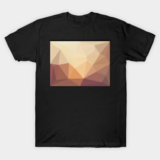 Rust Brown Triangles T-Shirt